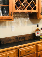 Load image into Gallery viewer, Personalized Bar Sign, Bourbon Barrel Stave