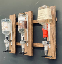 Load image into Gallery viewer, Liquor alcohol Dispenser-Red Oak