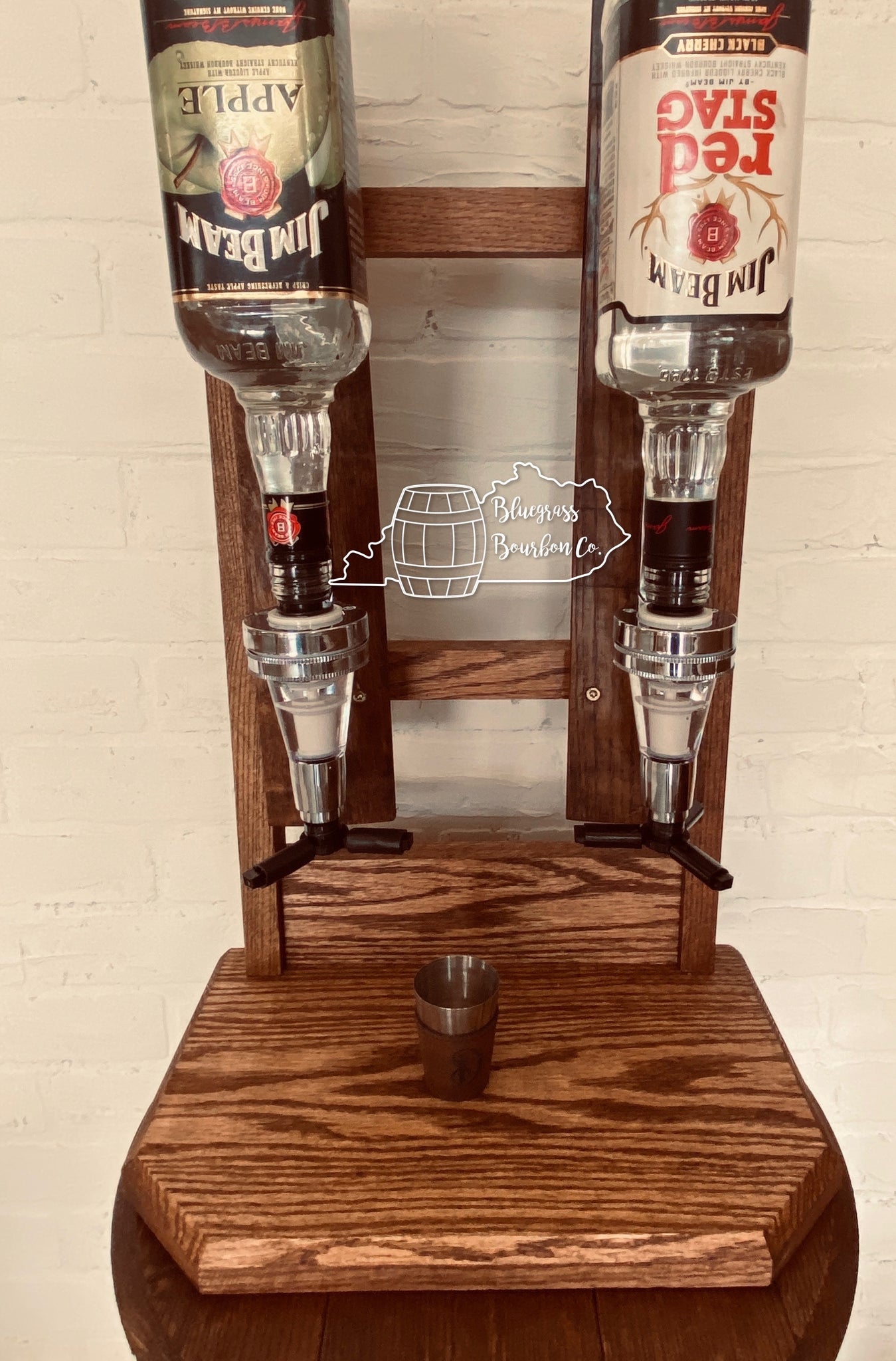 Liquor Dispenser Wall Mount - FREE SHIPPING – Bluegrass Bourbon Co