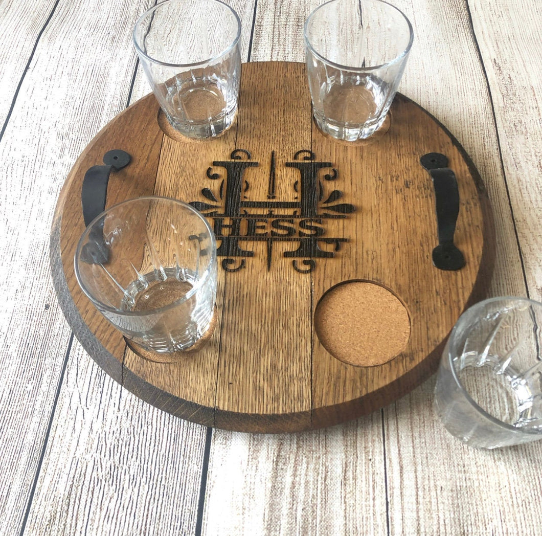 Liquor Serving Tray
