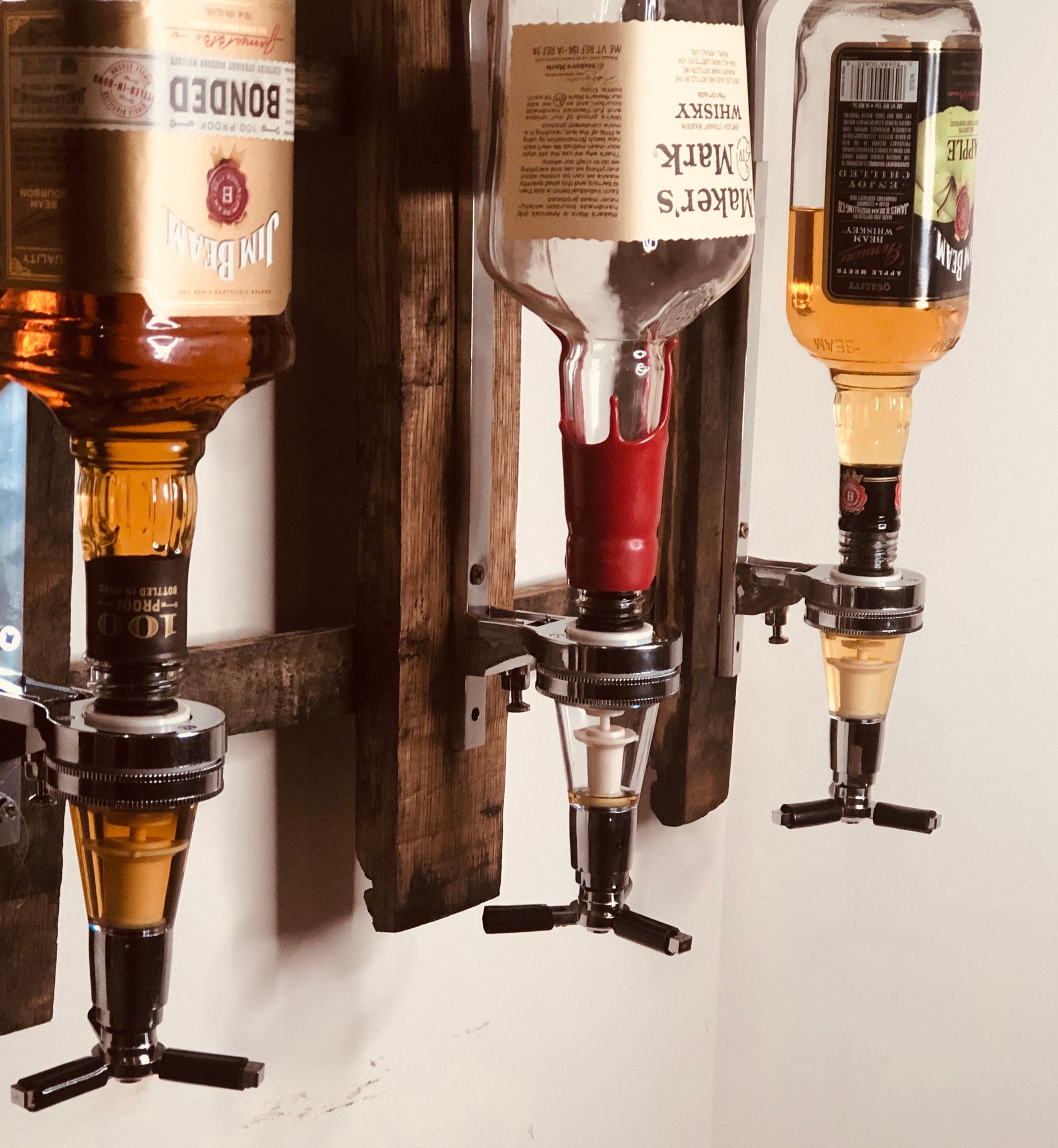 Liquor Dispenser Wall Mount - FREE SHIPPING – Bluegrass Bourbon Co